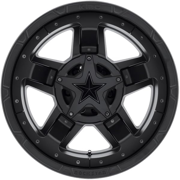 Kmc XD827 Rockstar 3 17X8 XD SERIES 6X135/6X139.7 20 Offset (5.29 Inch Backspace) 106.25 Hub - Matte Black - Xd82778067720 [ Authorized Dealer]