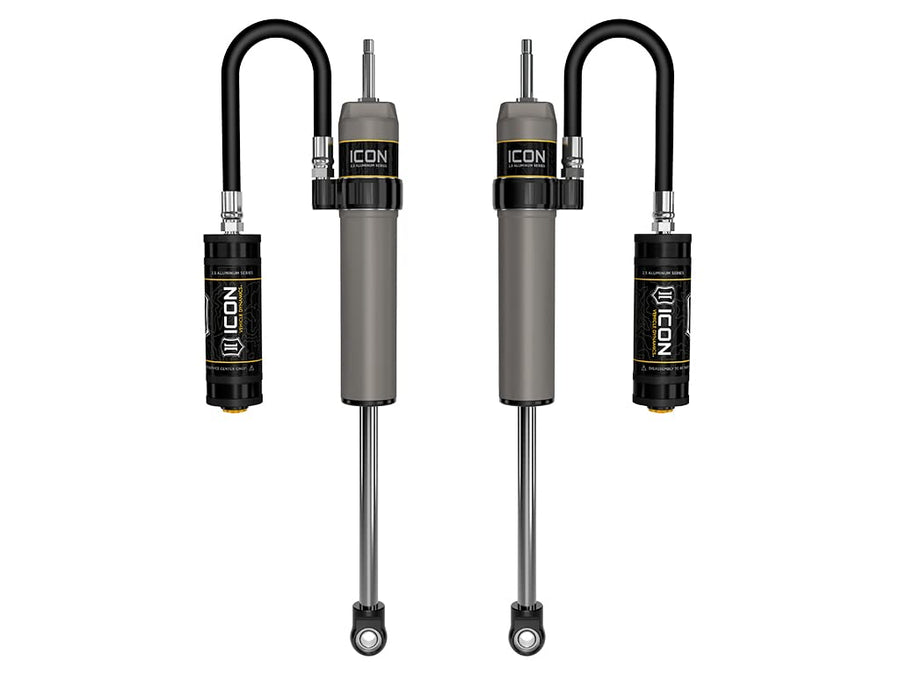2022-2025 Toyota Tundra ICON 57840P 0-1.5 Lift/2023-2025 Sequoia 0-4" Lift, Rear, V.S. 2.5 Aluminum Series Shock Absorbers, Remote Reservoir, Pair