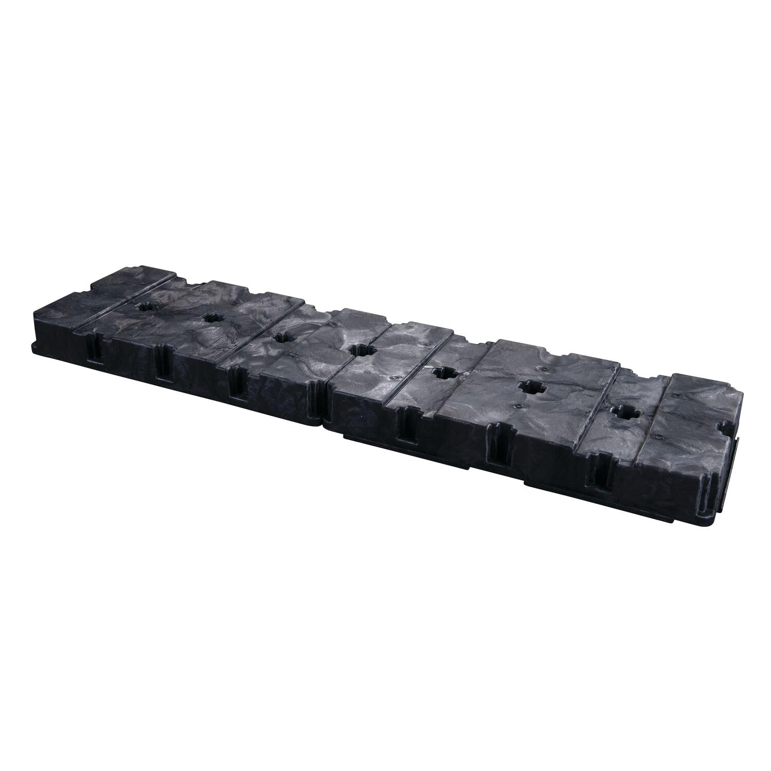 4 Eagle Drum Spill Platform with Forklift Pockets, 103.5"x26.5"x6.5", 60.5 Gallon Sump, 10,000 lbs. Load Capacity Containment Tray, Made in USA, Black, 1647B