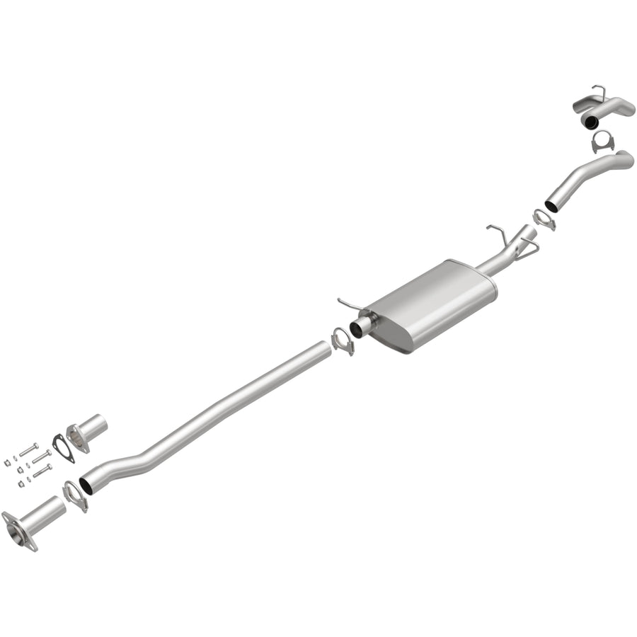 Replacement BRExhaust Exhaust System Kit 106-0739: Compatible with 1992-2000 Chevrolet S10, 1992-2000 GMC Sonoma 2.2L/2.8L/4.3L