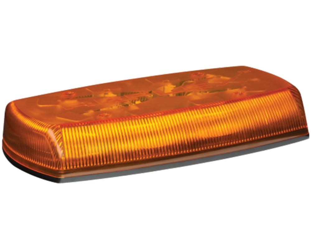 Ecco 5585cc-vm Led Minibar Safety Group: Reflex, 15in, 12-24vdc, 18 Flash Patterns, Vacuum-magnet Mount, Cle