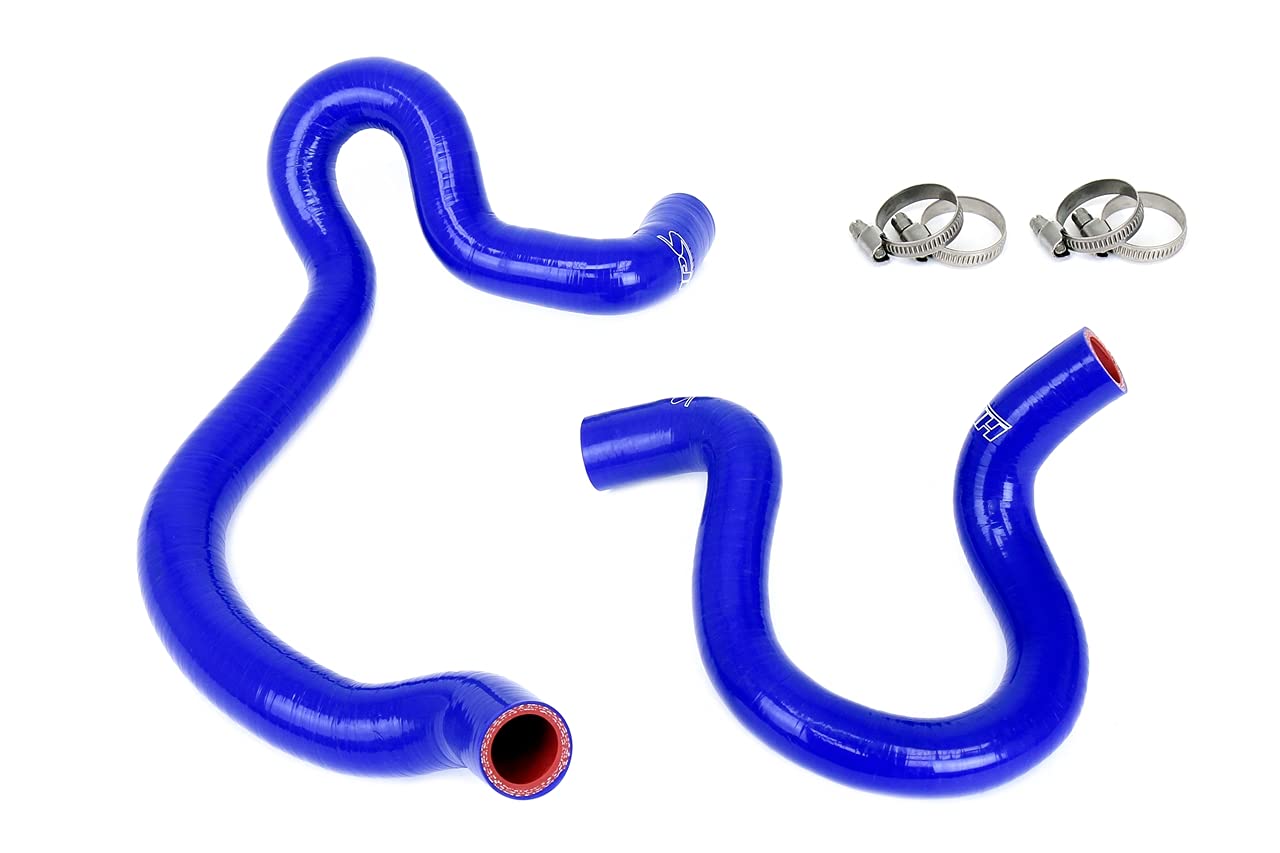 3-ply HPS Blue Reinforced Silicone Heater Coolant Hose Kit 57-2019-BLUE