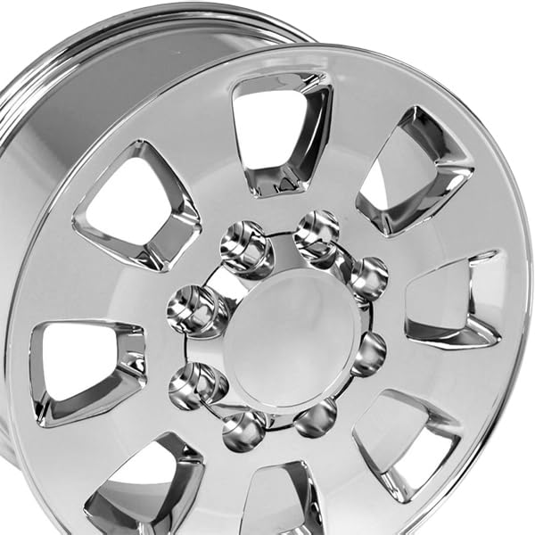 Chrome Wheel OE Wheels LLC CV75A-18080-8650-12C Painted (18 x 8. inches /8 x 165 mm, 12 mm Offset)