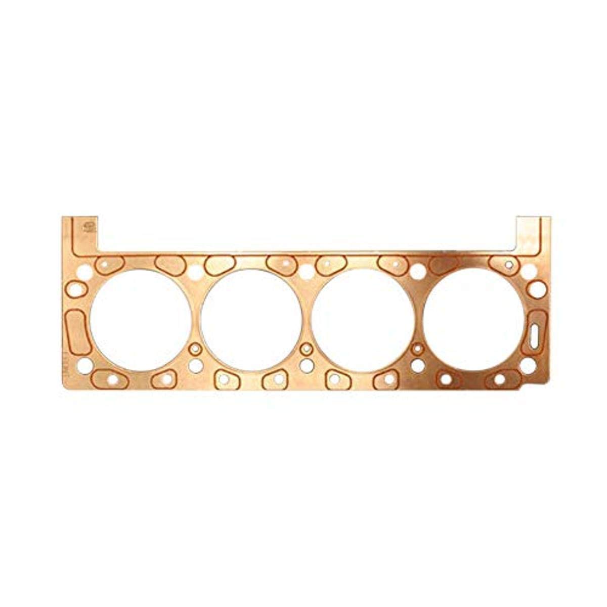 Cylinder Head Gasket, SCE Gaskets, ICS Titan, 4.520 in Bore, 0.093 in Compression Thickness, Copper, Driver Side, Big Block Ford, Each
