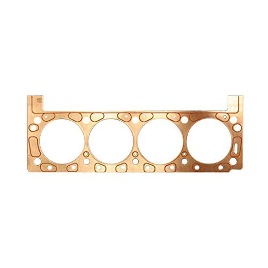 Cylinder Head Gasket, SCE Gaskets, ICS Titan, 4.520 in Bore, 0.093 in Compression Thickness, Copper, Driver Side, Big Block Ford, Each