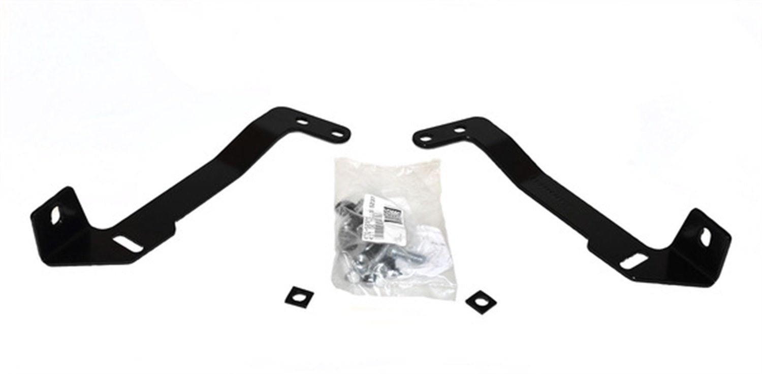Go Rhino RC2 Bull Bar Mounting Bracket Kit | Mild Steel, Textured Black | 55175 | Fits 2007 - 2019 Chevrolet Silverado & GMC Sierra 2500HD, 3500HD (Excludes Driver Alert Package)