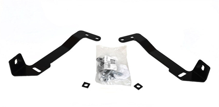 Go Rhino RC2 Bull Bar Mounting Bracket Kit | Mild Steel, Textured Black | 55175 | Fits 2007 - 2019 Chevrolet Silverado & GMC Sierra 2500HD, 3500HD (Excludes Driver Alert Package)