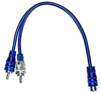 RCA Install Bay Clear Blue Y 1F 2M Compact - Each