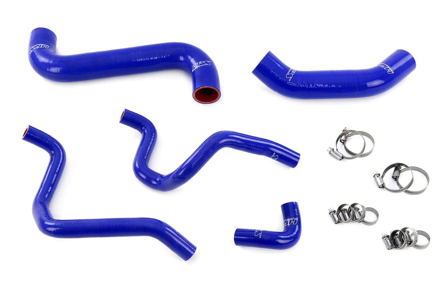 Blue HPS 57-1733-BLUE Silicone Radiator + Heater Hose Kit Coolant