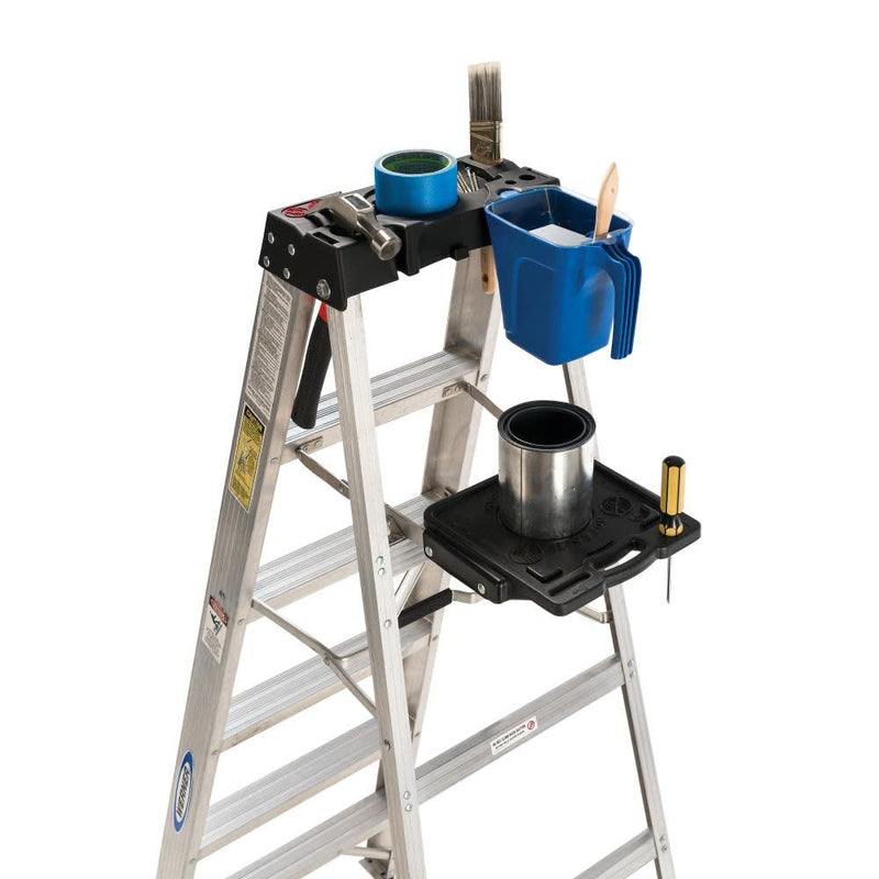 378 Werner Ladder Type Ia Aluminum Stepladder, 8', 6" x 96" x 26.5"