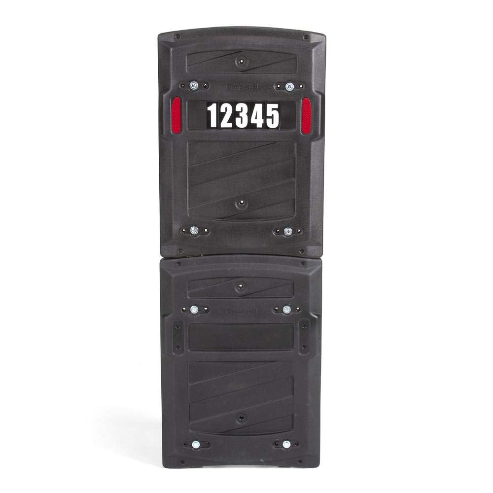 Total Defense Mailbox Shield by American Home for Snow and Road Hazard Mailbox and Post Protection