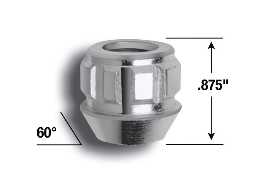 Gorilla 78681N Automotive Acorn Open End Wheel Locks (1/2" Thread Size)