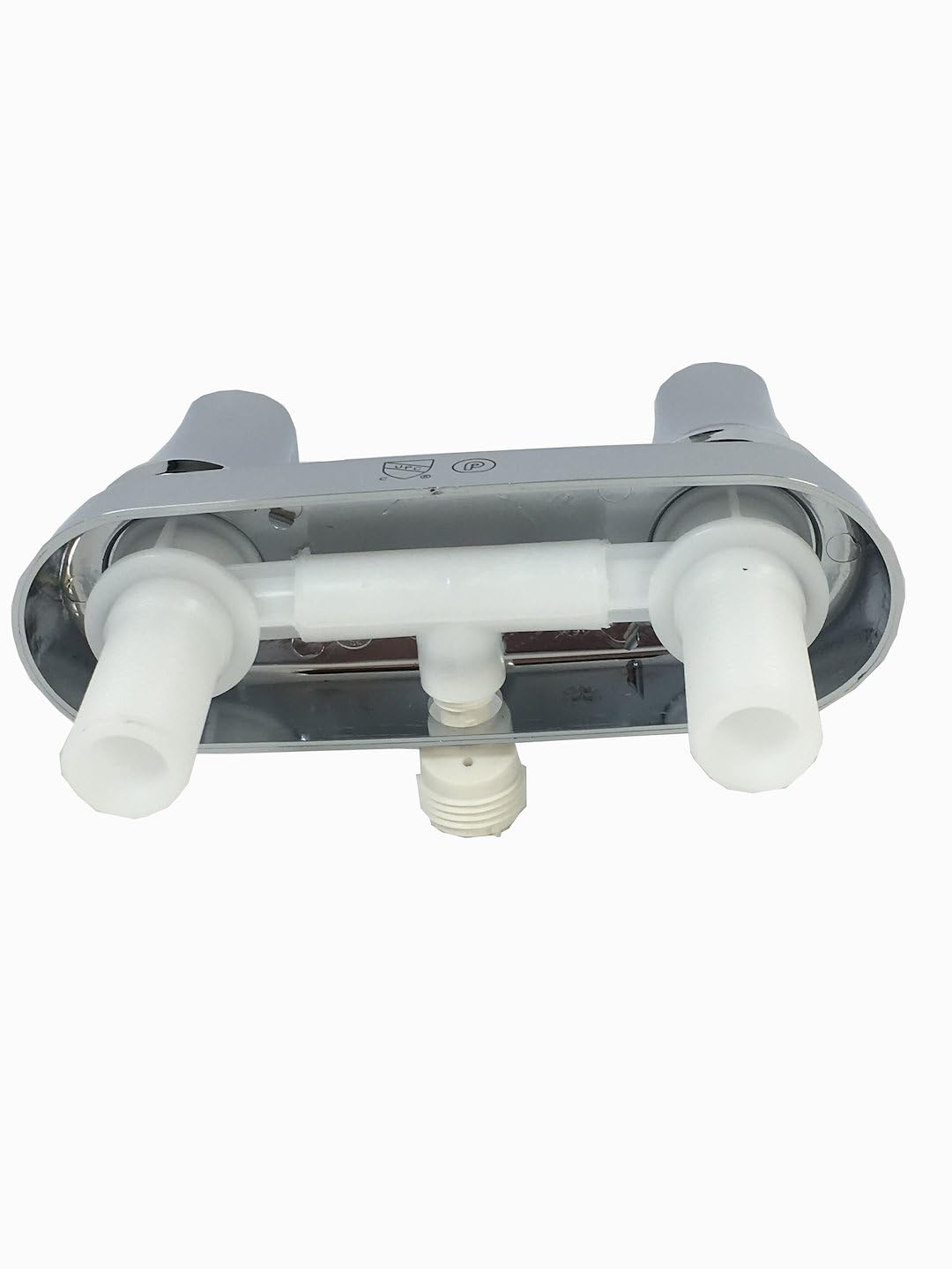 4" Faucet Valterra Tub W/Shower D-Spud Chrome 2-Lever Handle
