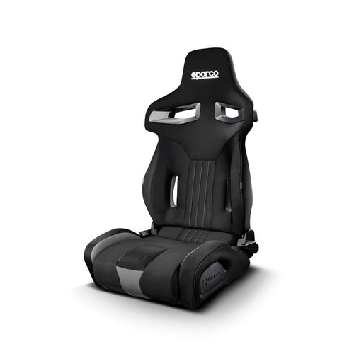 Black/Grey Sparco Sport Seat R333 - Reclinable