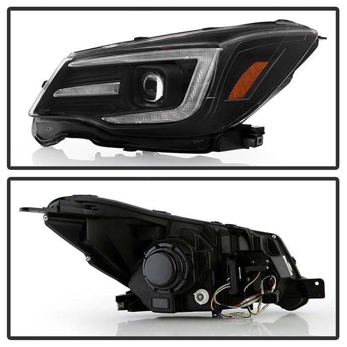 Headlights Spyder Signature (PRO-YD-SUFO14SI-BK)
