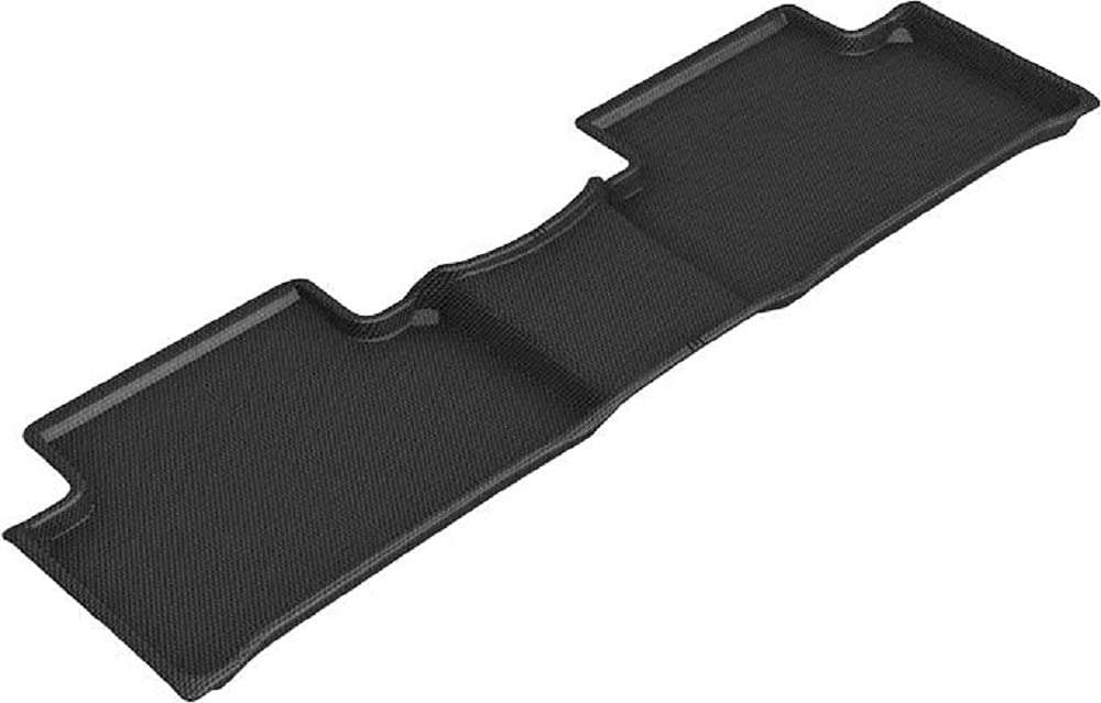 Kagu 3D MAXpider Custom Fit Floor Mat (Black) Compatible with Kia Sorento 2021-2026 - Second Row