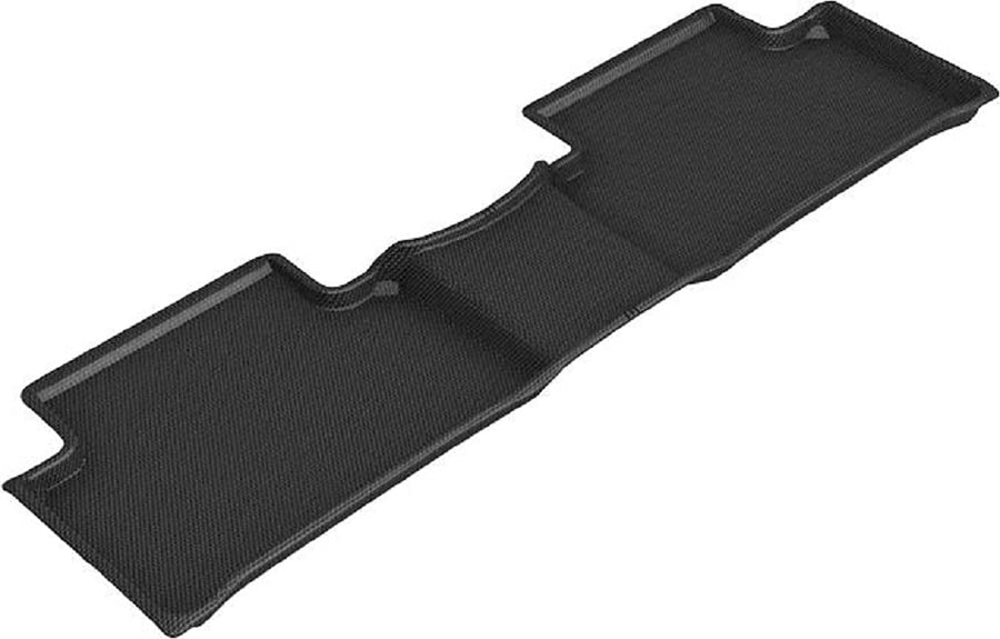 Kagu 3D MAXpider Custom Fit Floor Mat (Black) Compatible with Kia Sorento 2021-2026 - Second Row