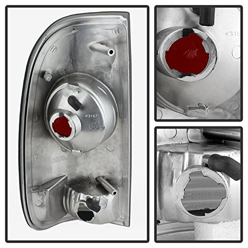 Euro Style Spyder Auto 5078162 Tail Lights Black/Smoked