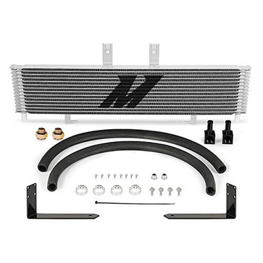 Mishimoto Transmission Cooler MMTC-DMAX-11SL Fits Chevrolet/GMC Duramax 6.6 LML 2011-2014 Silver