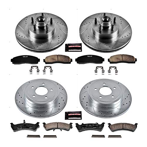 Power Stop Z23 Evolution Sport Performance 1-Click Brake Kit Front And Rear K1921