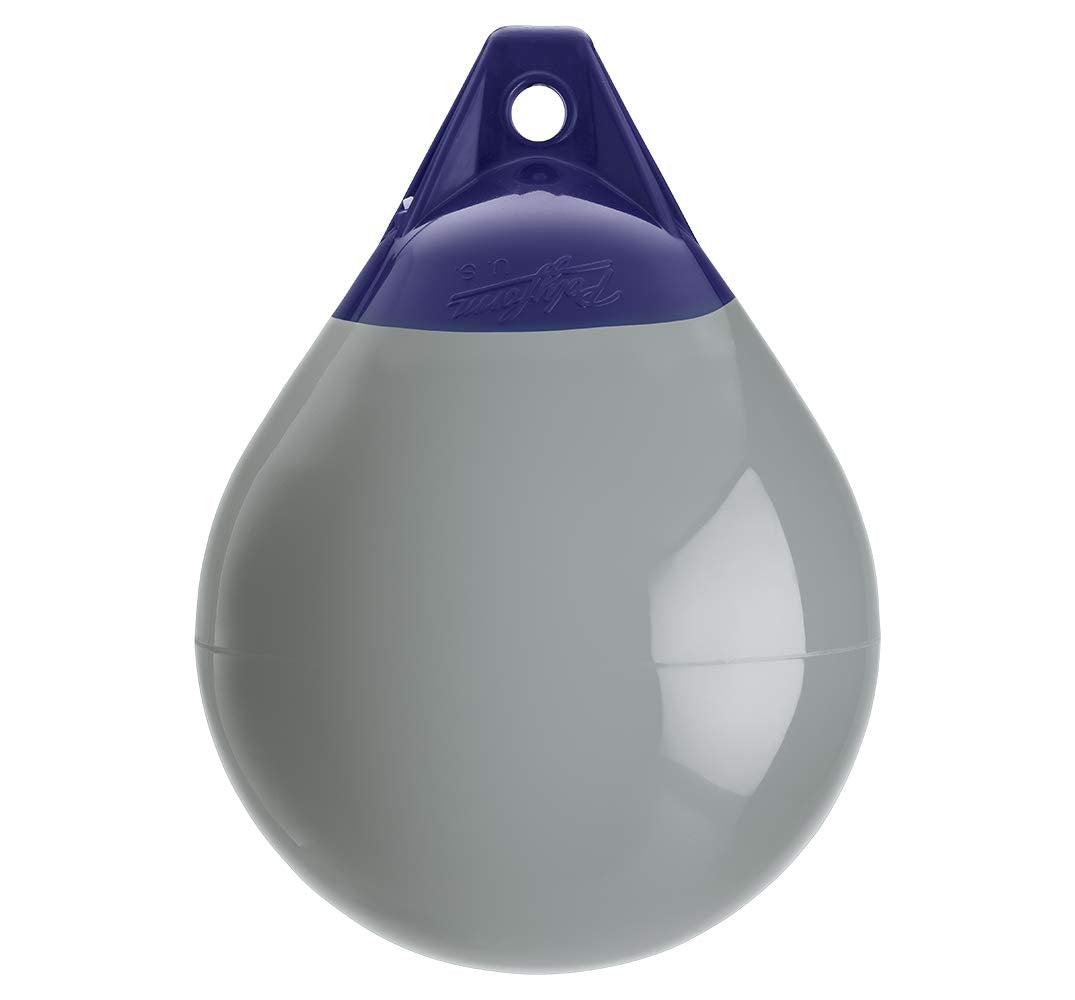 Buoy-14.5" X 19.5", Grey Polyform 2 Series
