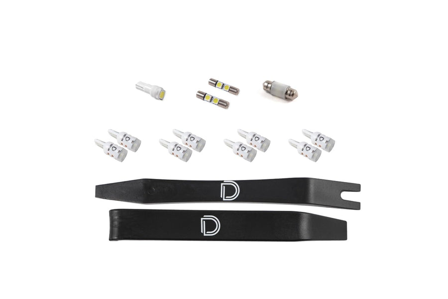 Diode Dynamics interior bulb pack LED compatible with Infiniti G37 Sedan 2009-2013, Stage 1
