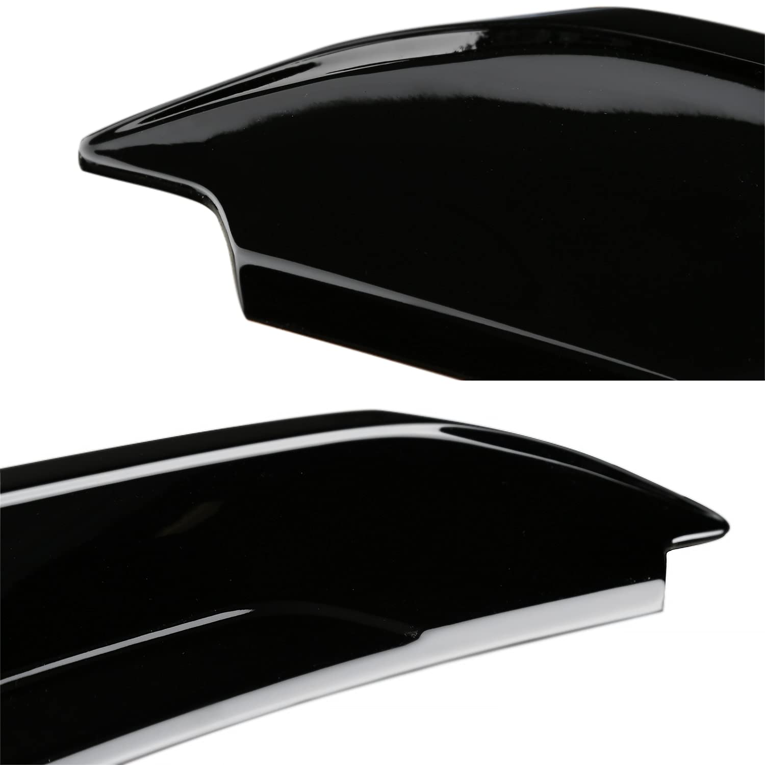 Track Pack Style Spec-D Tuning Glossy Black ABS Rear Trunk Spoiler Compatible with 2015-2022 Ford Mustang Models