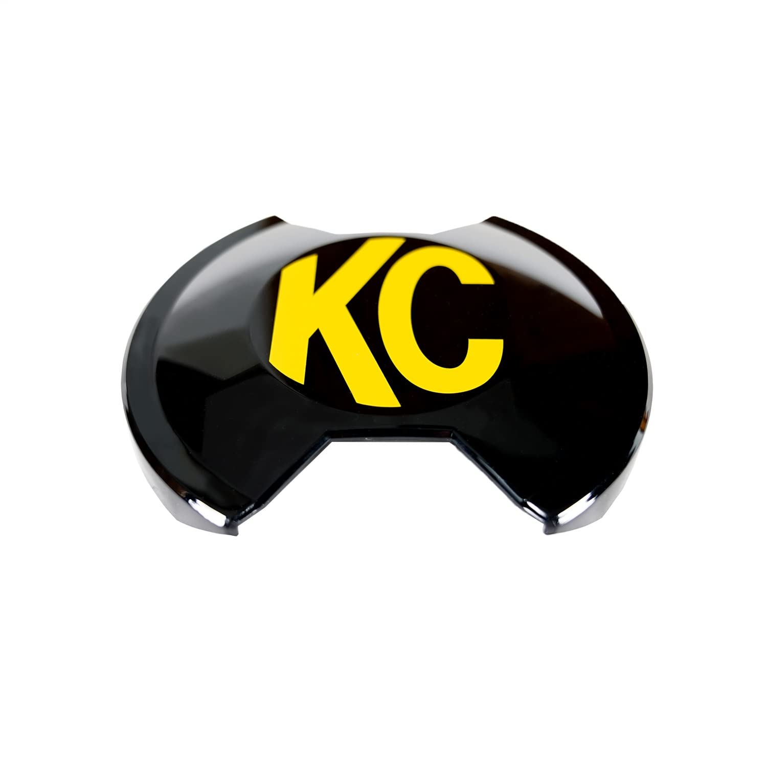 6" KC HiLiTES SLIMLITE LED - Light Shield Hard Cover - Black