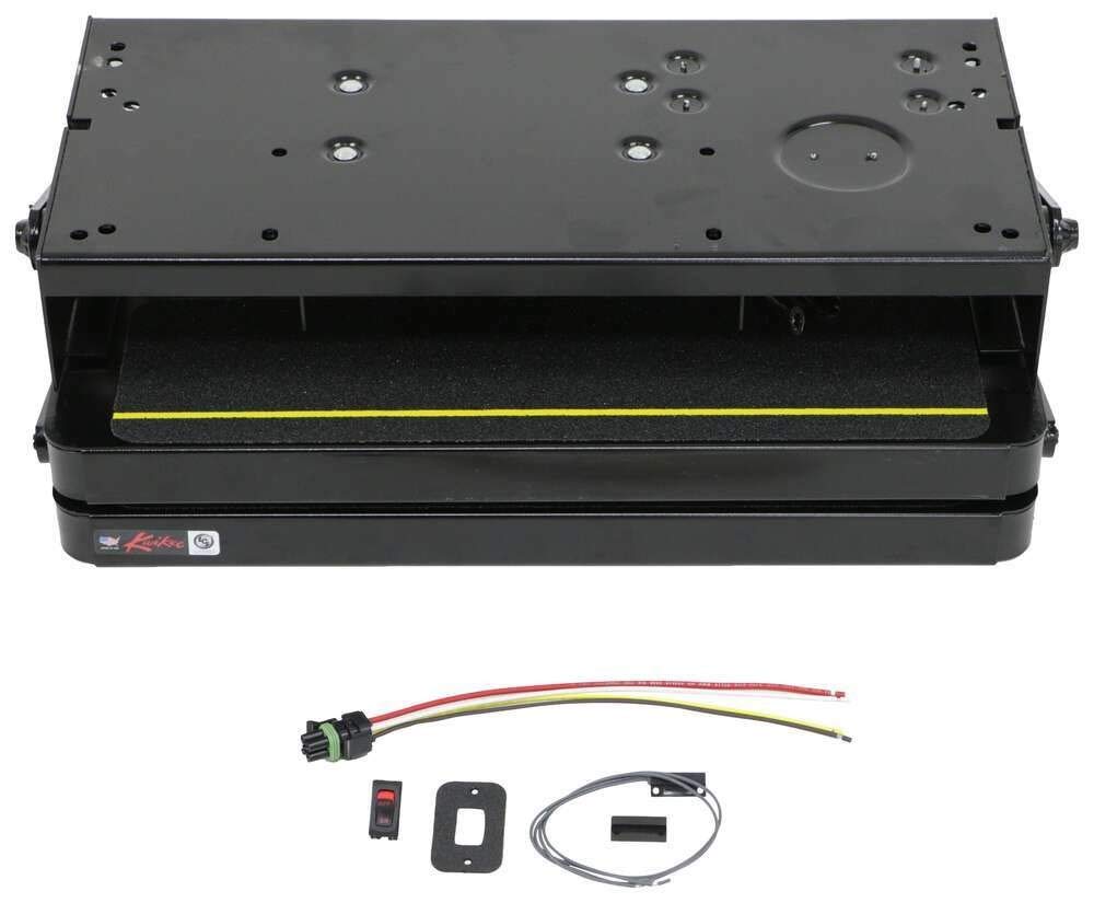 32 Series Kwikee Electric Step Assembly with Logic Control Unit and Power Switch Kit for RVs and Travel Trailers