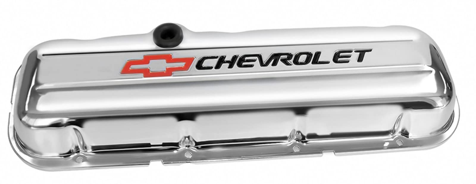 Bowtie GM 141-812 Chevy Chrome Valve Covers, Short