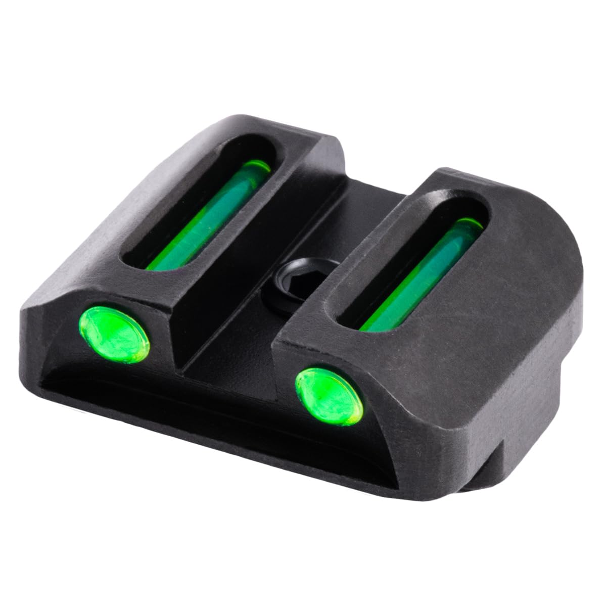 Fiber-Optic TRUGLO Handgun Night Sight | Compact Durable Snag-Resistant High-Visibility Red Front & Green Rear Sight, Compatible with Springfield XD Handguns