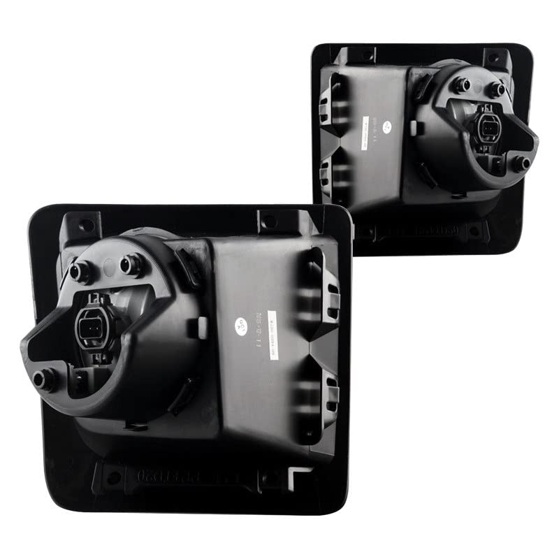 Winjet Driving Fog Lights Compatible with [2014-2015 GMC Sierra 1500] + Switch + Wiring Kit