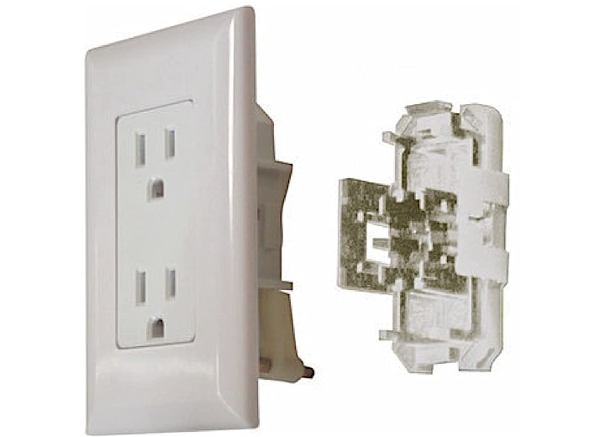 WDR20WT Diamond Group Receptacle , White