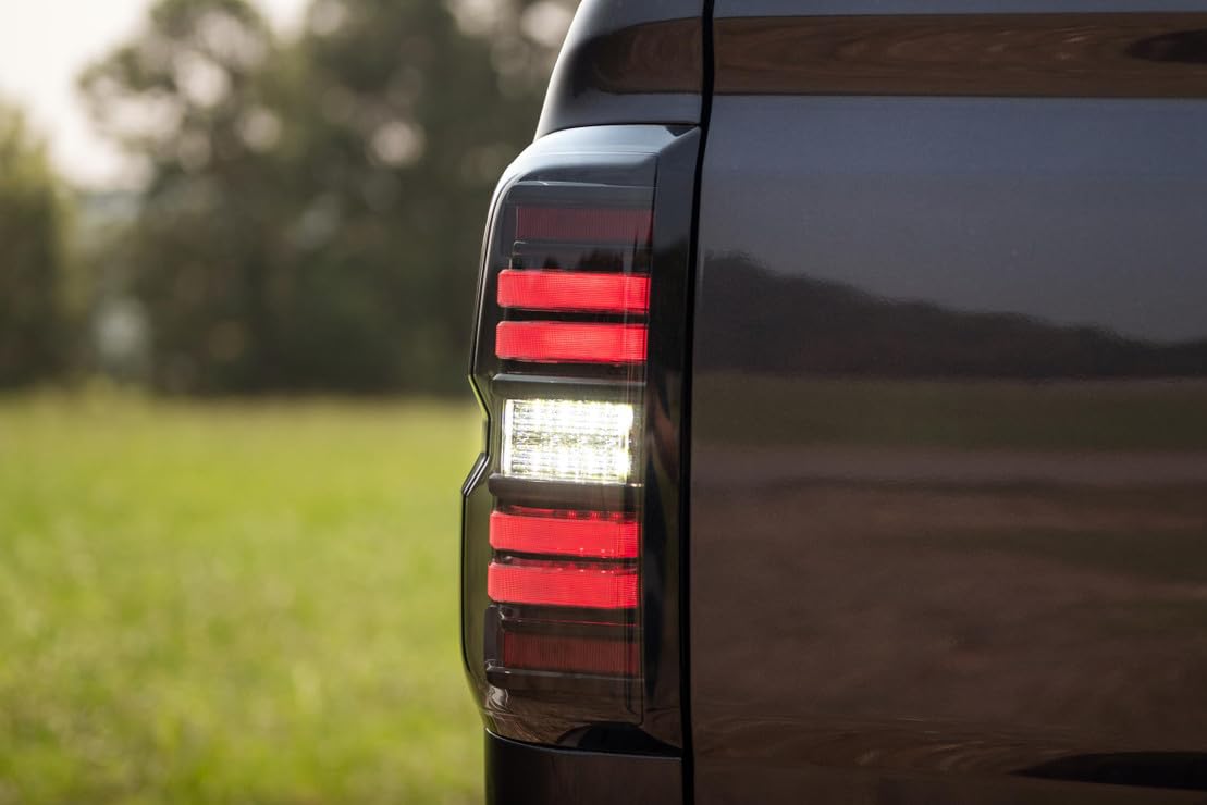 Morimoto XB LED Taillights Plug and Play fits 2014-2018 GMC Sierra, LED Taillight Assemblies (Smoked)
