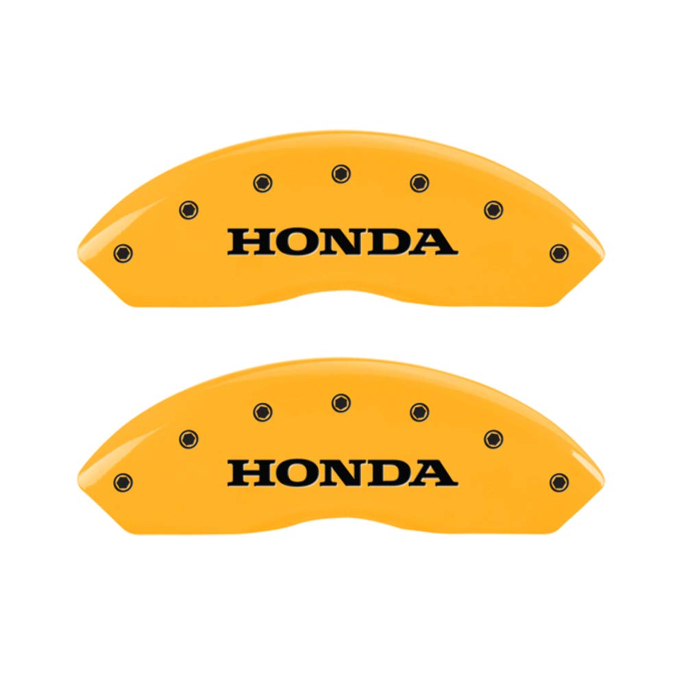 Caliper Covers MGP 20211SCSTYL, Yellow