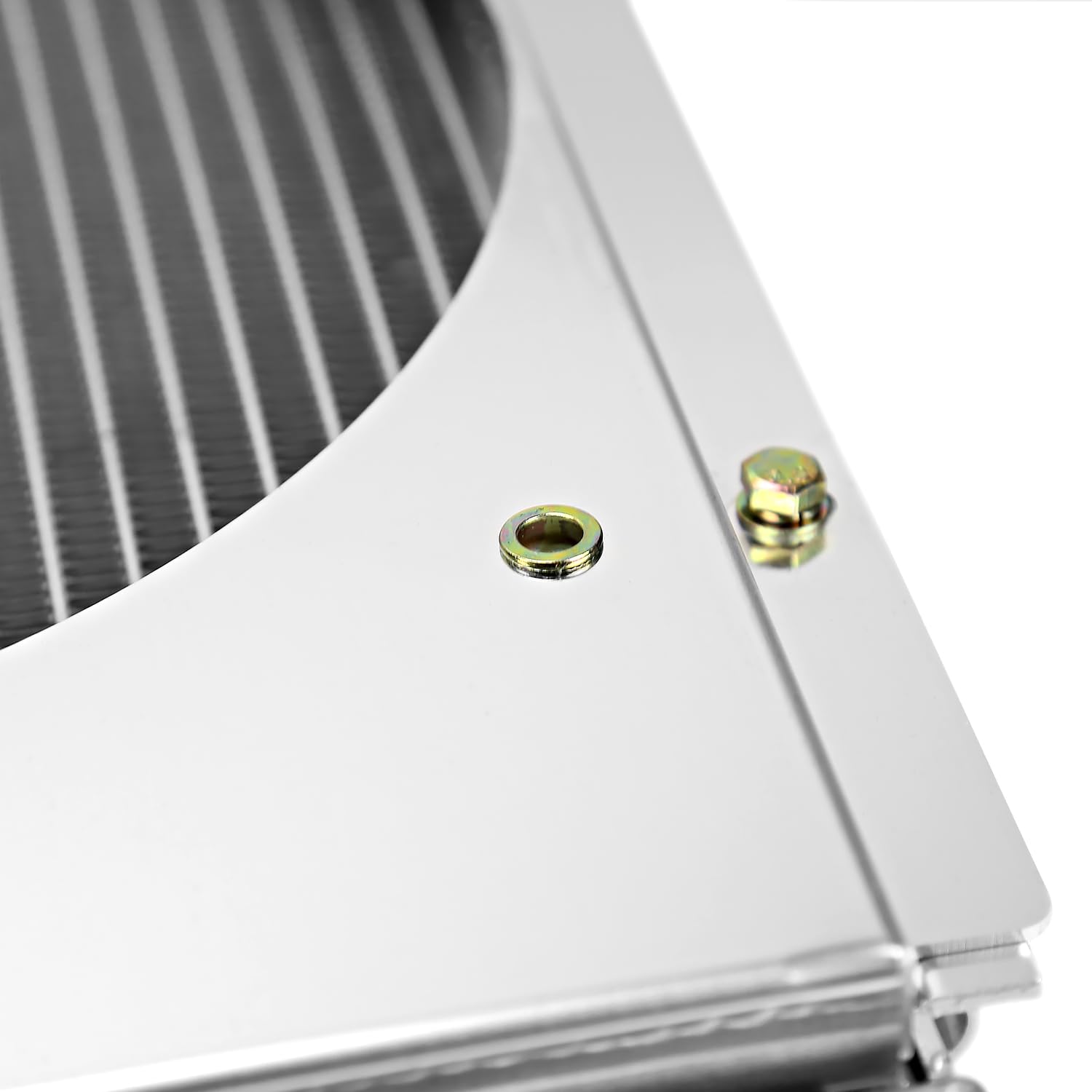 3 Row Aluminum Cooling Radiator with Fan Shroud Spec-D Tuning Compatible with 1967-1970 Ford Mustang