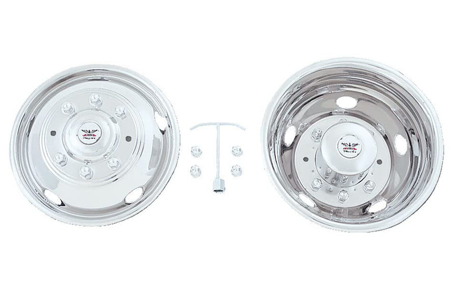 FRONT WHEEL LINER SIMULATOR 16IN/16.5IN 8LUG ON 6.5IN BC UNILINER