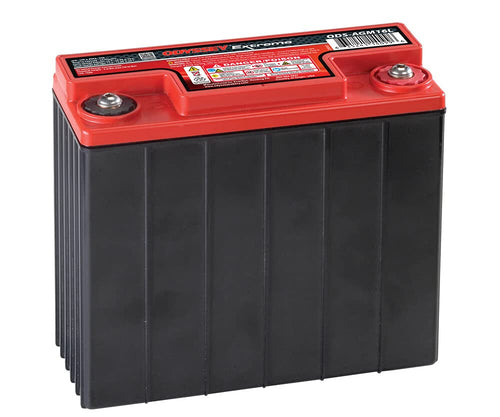 Odyssey Battery Extreme Series Battery, AGM, 12V, 170 Cold Cranking Amps, Threaded Top Terminals, 7.2 in L x 6.6 in H x 3 in W, Each