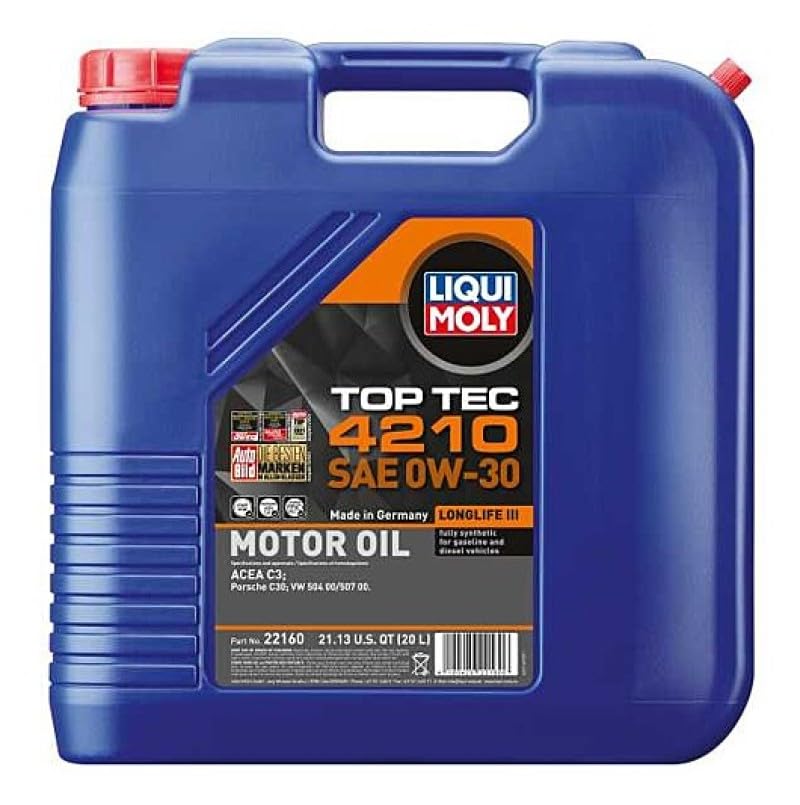 Top Tec 4210 Liqui Moly 22160 LQM Motor Oil