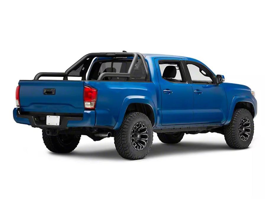 Gladiator Black Horse Roll Bar Modular Black Compatible with 2015-2024 GMC Canyon|2015-2024 Chevrolet Colorado|2015-2024 Toyota Tacoma-GLRB-03B