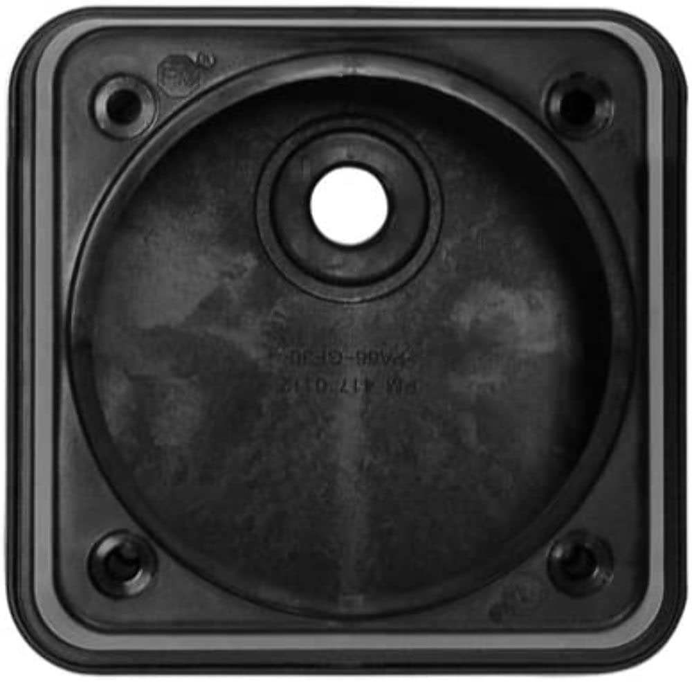 Bracket Peterson 417-1, Surface Mount, Square, Single Light, 5.6"X5.6"