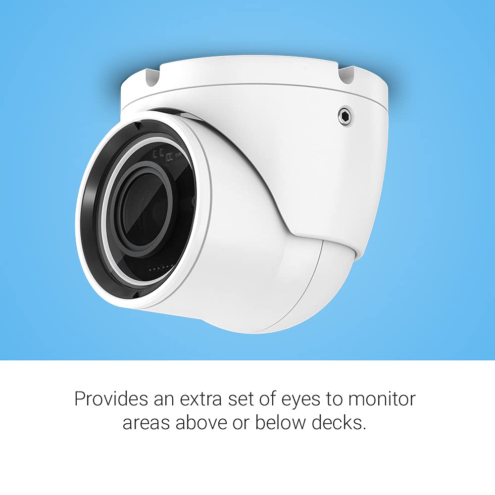 Garmin 14 GC Marine Camera, Monitor Above or Below Decks, Visibility in Low Light Up to 15 Meters