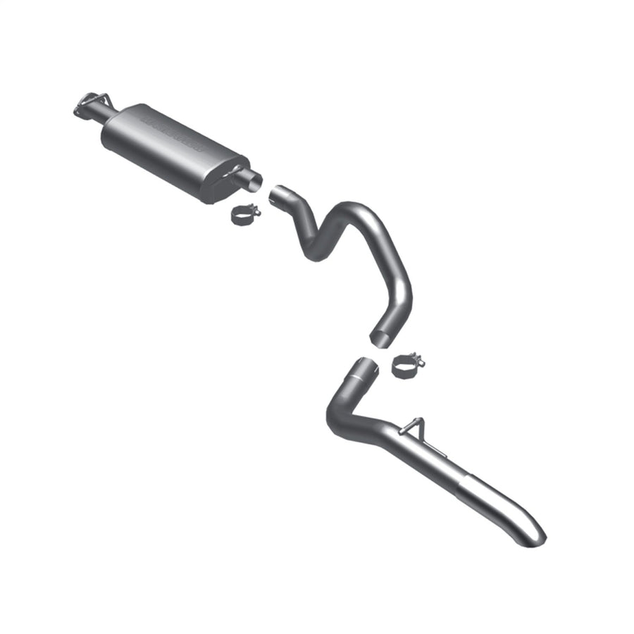 Stainless Steel Magnaflow 16713 2.5 Single Cat-Back Exhaust System