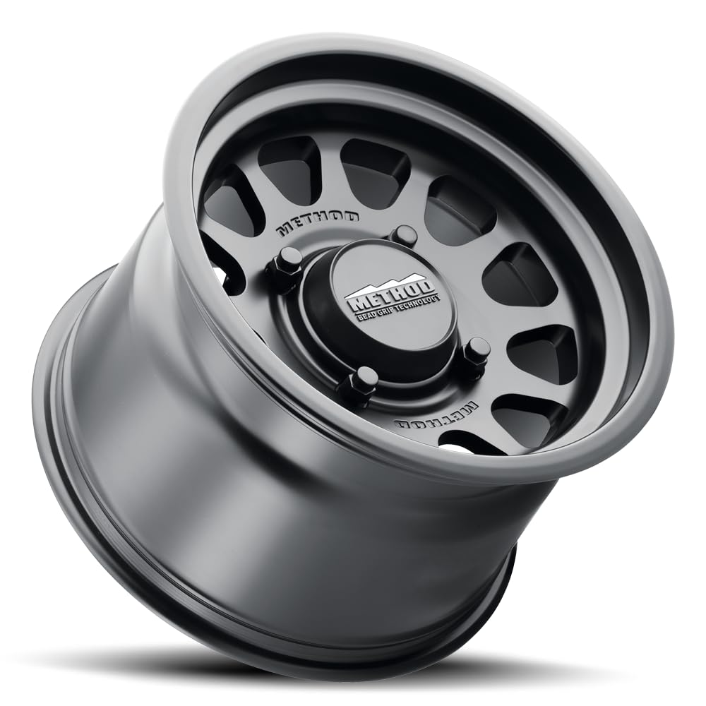 Method Race Wheel 15x7" UTV Bead Grip 4x156, 13mm offset 4.30" Backspace, MR41457046543