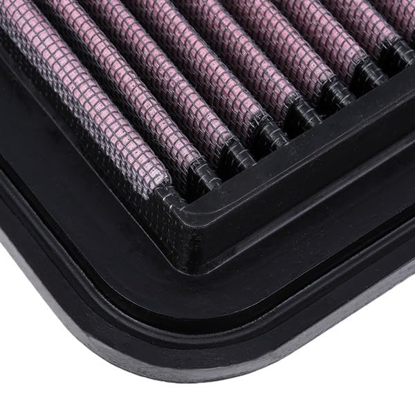 K&N Engine Air Filter: Replacement Car Air Filter, Reusable, Clean Every 75,000 Miles, Washable: Compatible 1999-2014 DAIHATSU/CITROEN/PEUGEOT/TOYOTA (Sirion, Boon, Yaris, Belta, Ractis, Vitz) 33-2131