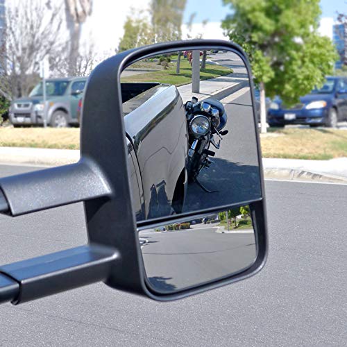 Manual Adjustable & Extendable Towing Mirrors 2014-2018 Chevrolet Silverado/GMC Sierra