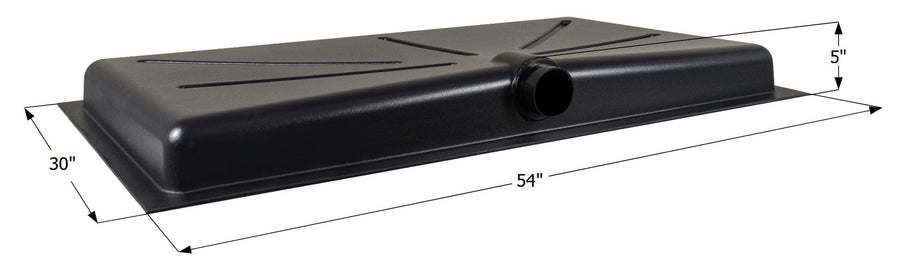 Holding Tank Icon 14093 HT497-SD - 54" x 30" x 5", 24 Gallon (0282865)
