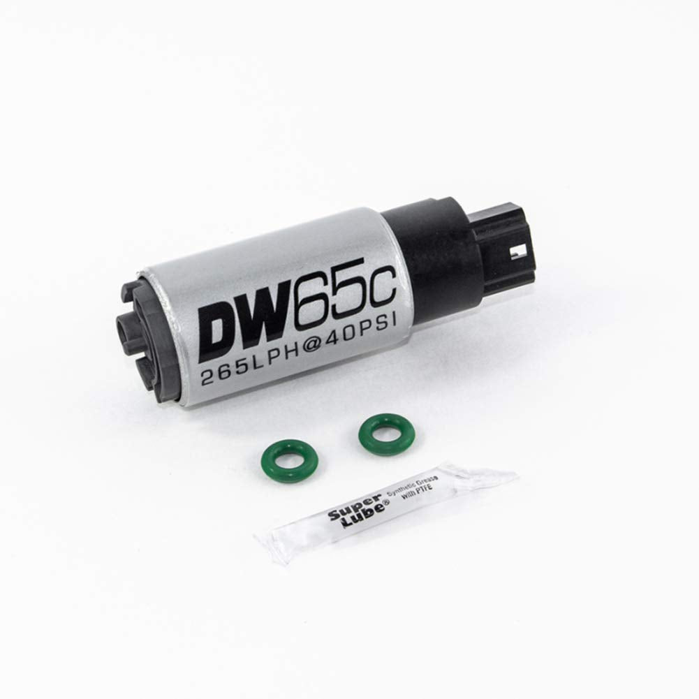 265LPH Deatschwerks Compact Fuel Pump W/1009 Install Kit