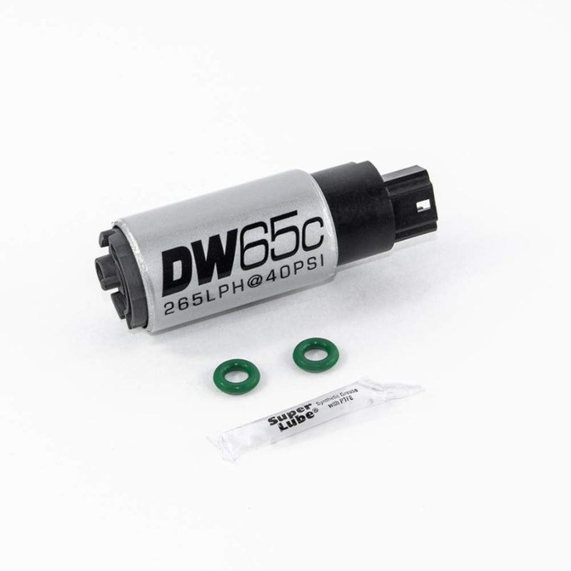 265LPH Deatschwerks Compact Fuel Pump W/1009 Install Kit