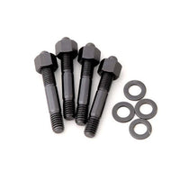 ARP 200-2409 5/16" Thread Black Oxide 1.250" and 1.700" OAL Carburetor Stud with 2" Moroso Spacer, (Set of 8)